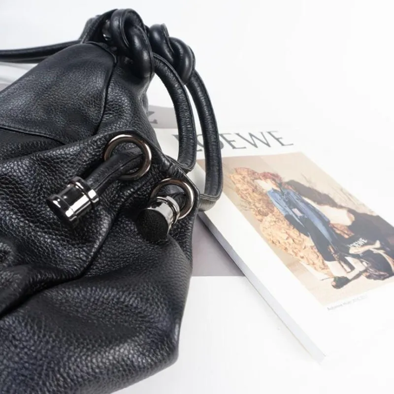 2019 Универсальные женские большие сумки из натуральной кожи дизайнерская женская