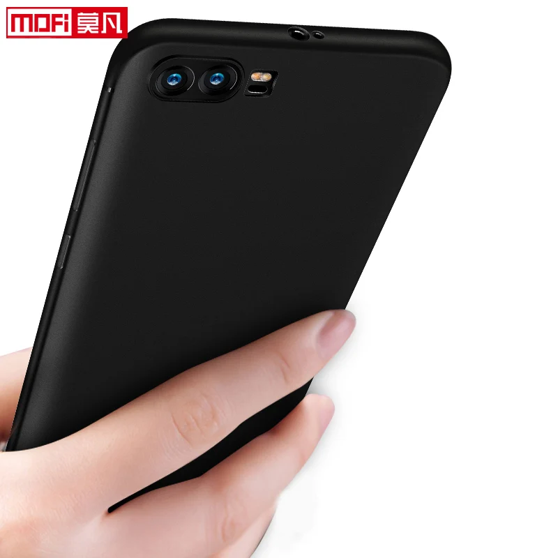 Чехол для huawei Honor 9, чехол для huawei Honor 9, Ультратонкий матовый мягкий силиконовый черный чехол Mofi, тонкий чехол для huawei Honor 9, чехол