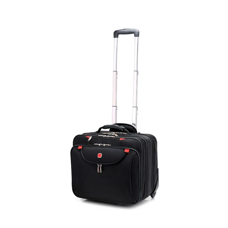 CARRYLOVE 16 inch Multifunction Rolling Luggage Men Business Suitcase Wheels Students Carry on Trolley pilot Computer Travel Bag | Багаж и