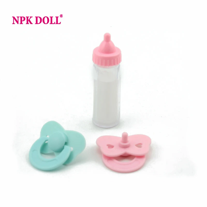 бутылочка для кормления и соски возрождается ребенка куклы бутылки магнит