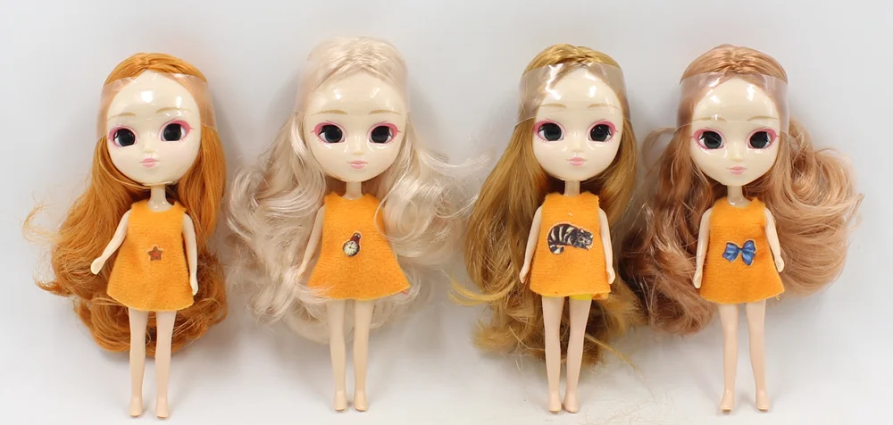 Blyth мини bjd Кукла одежда случайный 10 см высота