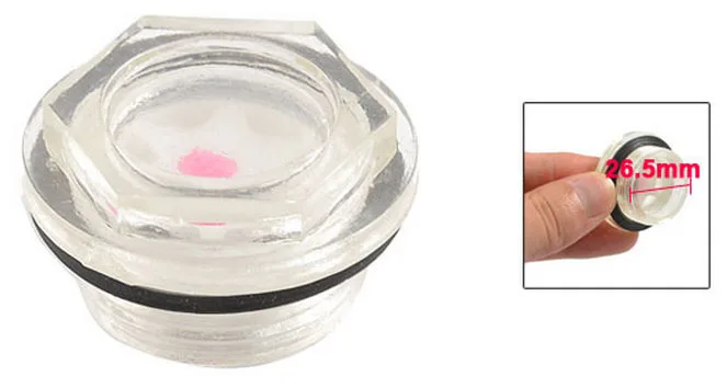 Воздушный компрессор винтовой тип резьба 26 5 мм масло жидкость уровень стекло шт.