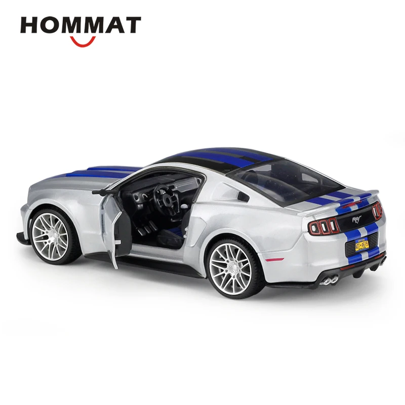HOMMAT Simulation Maisto 1:24 Масштаб Ford Mustang Street Racer модель автомобиля литой под давлением игрушечный автомобиль модель автомобиля коллекционная