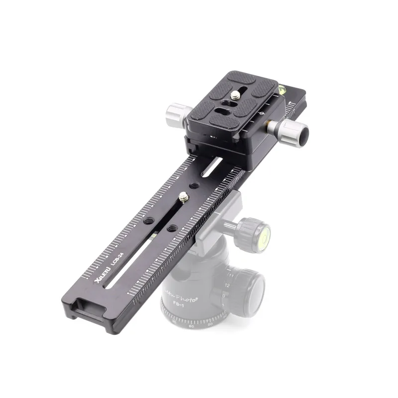 XILETU LCB 24B Track Dolly Slider фокусировочная фокусировка рельса слайдер & зажим и QR пластина