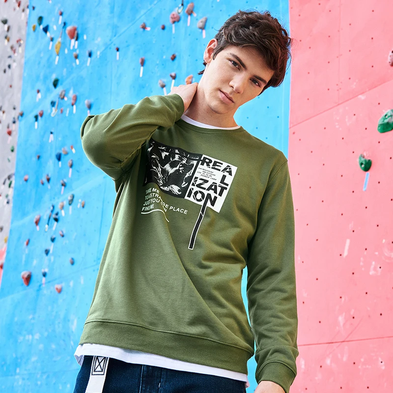 Пионерский лагерь новый осенний Свитшот Мужская брендовая одежда модный свитер