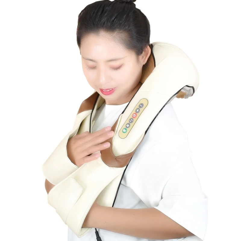 Eletrico Shiatsu Cervicale массажер для шеи шейный массаж тела Массажер ролик для релаксации Masajeador Acupressure Health Massagem