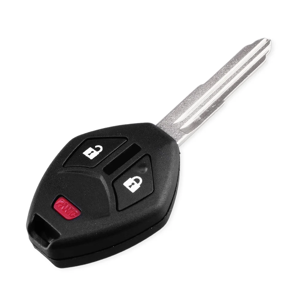 Чехол брелок KEYYOU для дистанционного ключа с 3 кнопками + 1 Mitsubishi Endeavor 2007 2008 2009 2010 2011