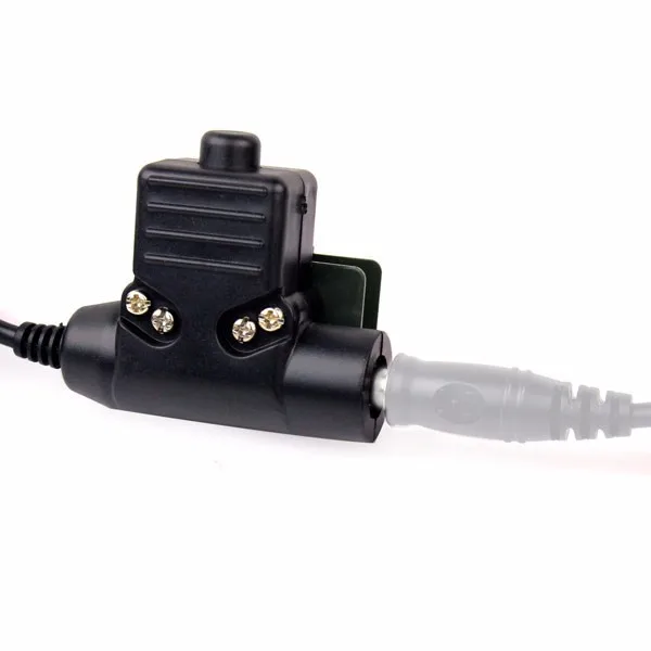 U94 PTT Cable Plug  Military Adapter Z113 Standard Version For Motorola Walkie Talkie Radios T6200 Radio Hunting