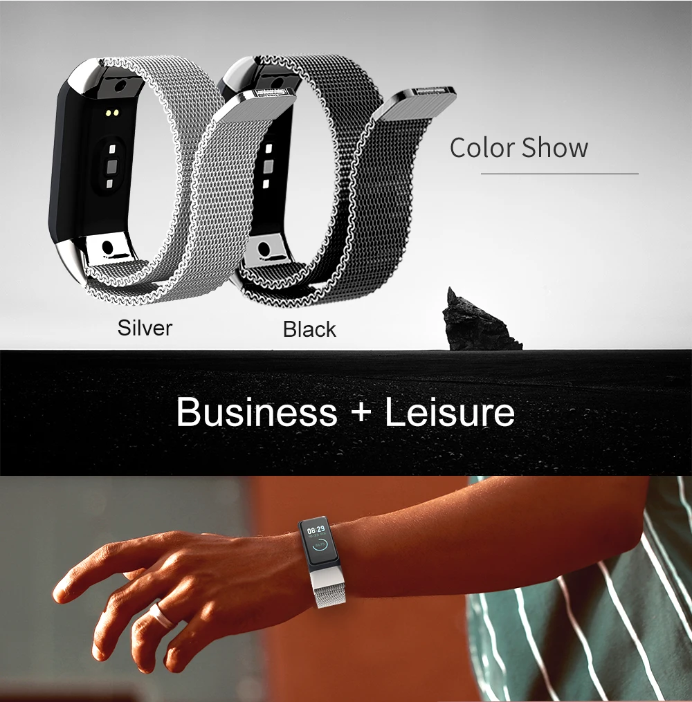 SIKAI, Миланская Петля из нержавеющей стали, ремешок для Amazfit Cor 2, ремешок на запястье, сменный Браслет Midong, ремешок для Xiaomi Huami, браслет