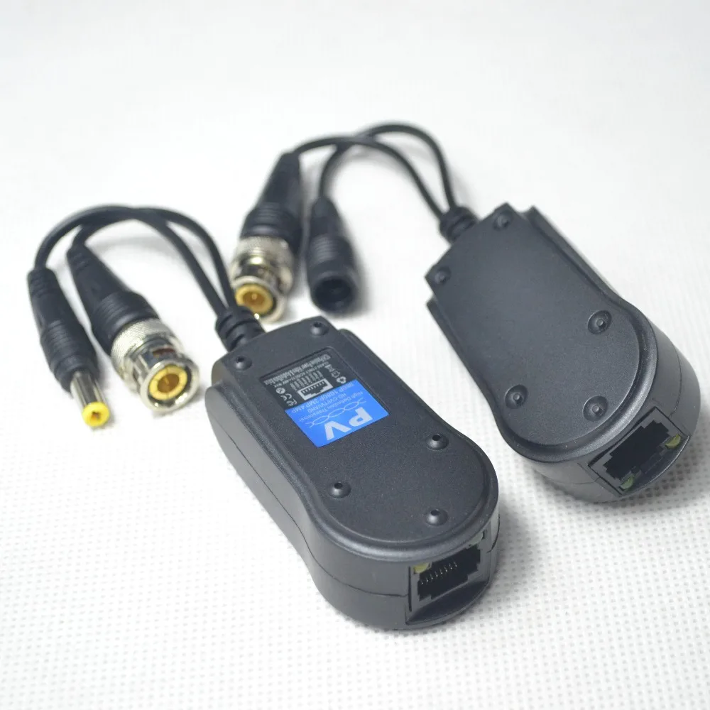 Видео балун HD ХВН TVI AHD CVBS 5MP 4MP 3MP 1080 P 720 P 960 P пассивный RJ45 CCTV трансивер питания Мощность для Камера