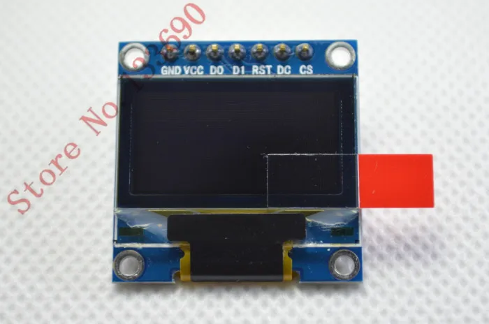 OLED-модуль 0 96 дюйма 128X64 синие на черные умные автомобили Freescale специальный 3