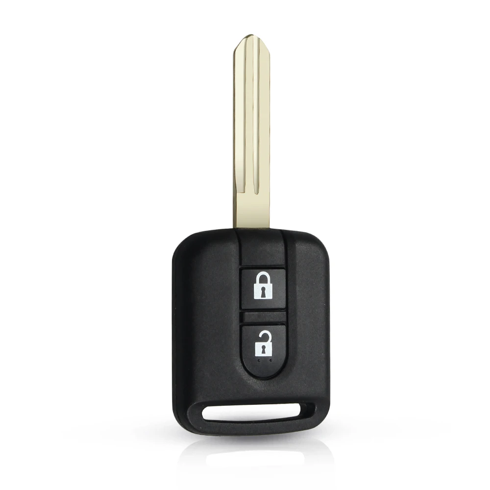Пульт дистанционного ключа KEYYOU для Nissan Pathfinder Qashqai Micra Navara Almera Note 05-14 Сменный Чехол Fob 2 кнопки ключа автомобиля