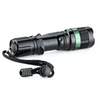 Тактический фонарик, водонепроницаемый светодиодный фонарик, регулируемый, 3 лм, масштабируемый, Q5, фонарик, масштабируемый фонарь, лампа для кемпинга