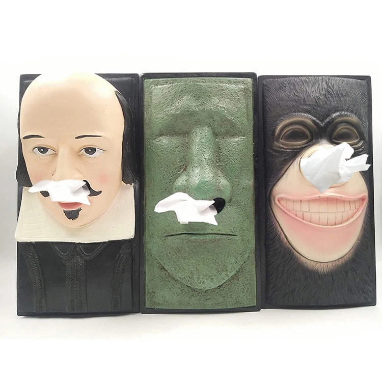 Бумажная коробка для полотенец Забавный креативный альтернативный домашний