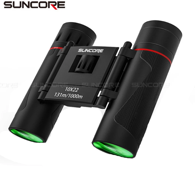 SUNCORE бинокль с низким освещением и ночным видением 10х22 высокой четкости