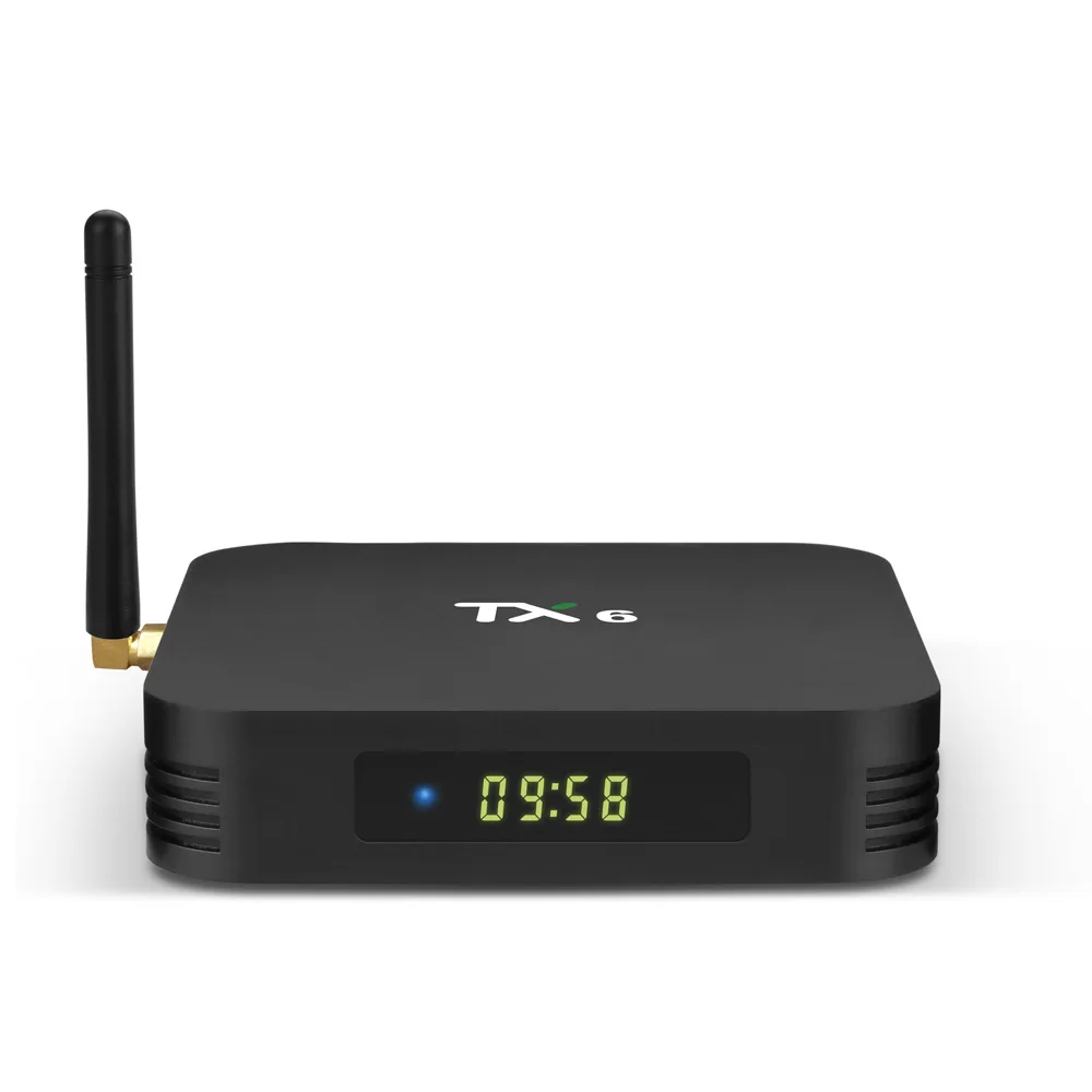 Android 9 0 ТВ коробка TX6 4 Гб Оперативная память 64 GB 5 8G Wi Fi Allwinner H6 ядра USD3.0 BT4.2 K
