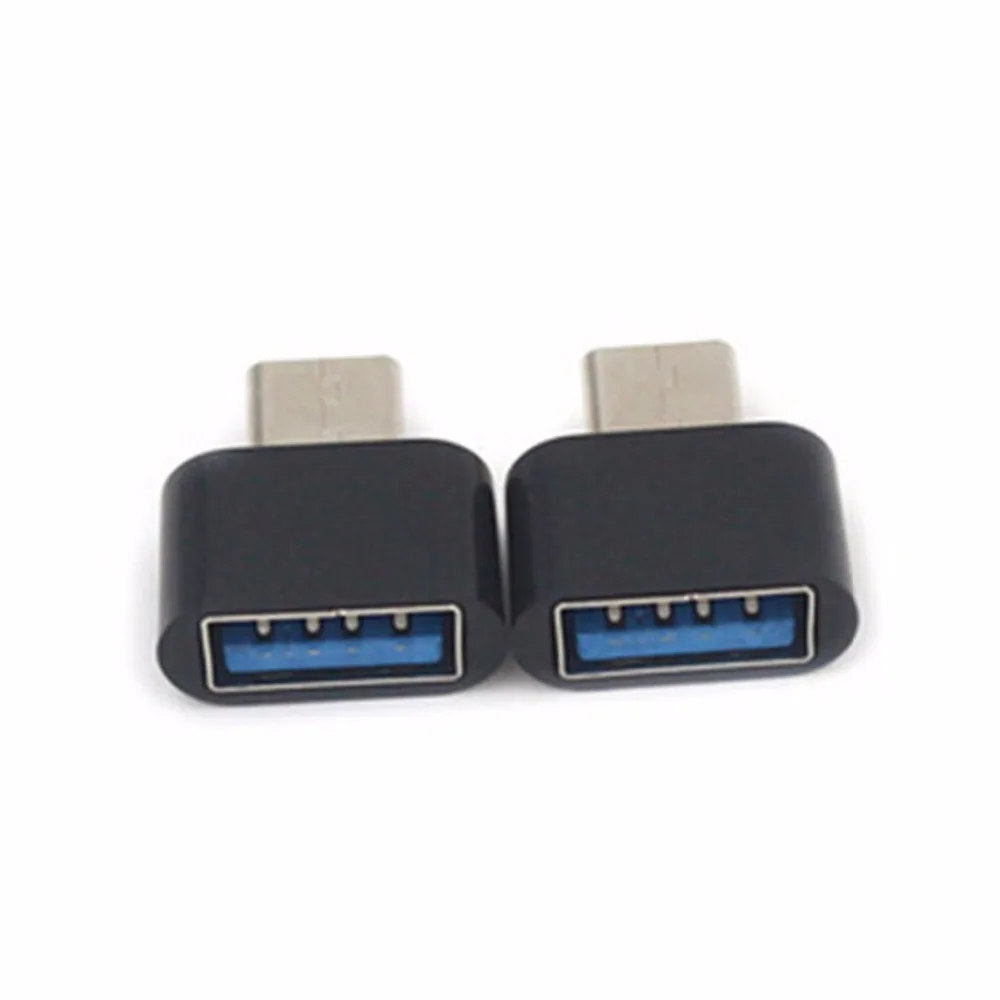 Адаптеры для телефонов Micro USB 2 0 Female to Type C Мужской конвертер OTG адаптер