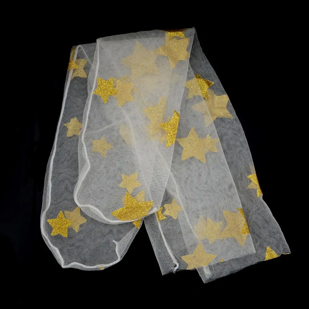 Женские модные блестящие Мягкие сетчатые носки со звездами прозрачные