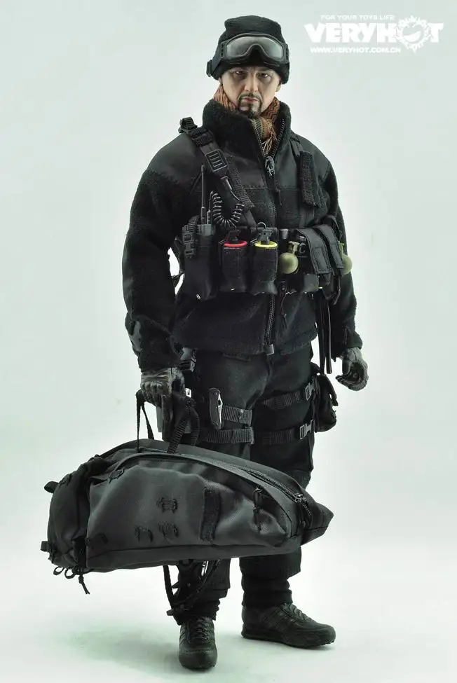 VeryHot Vh1017 1/6 Black Mission Sniper Set for 12inch Action Figure DIY