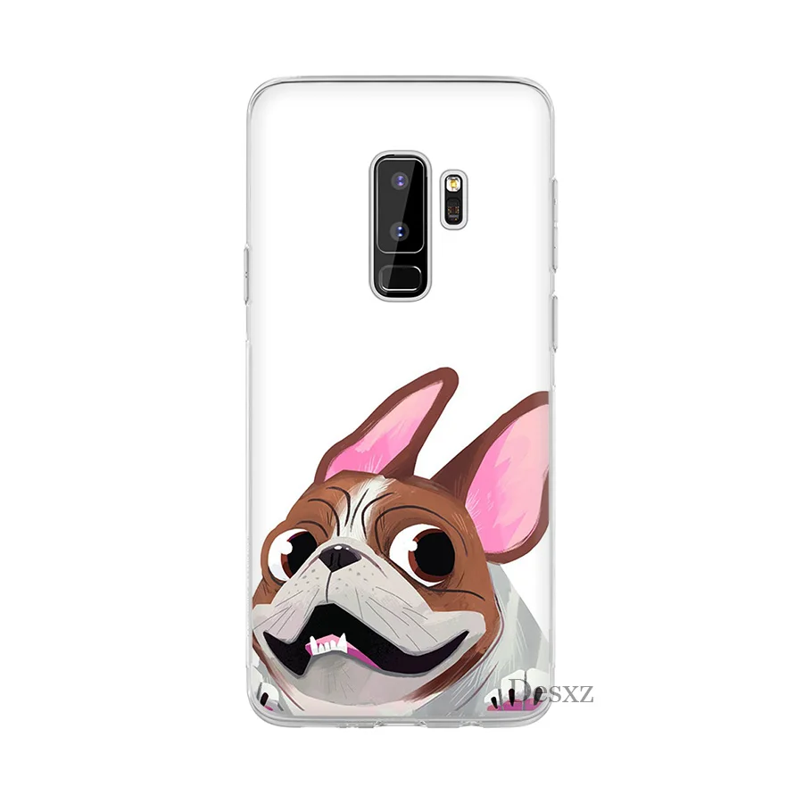 Милый Французский бульдог Новый чехол для Samsung Galaxy A3 A5 A6 A7 A8 A9 A10 A20 A60 A30 A40 A50 A70 Plus |
