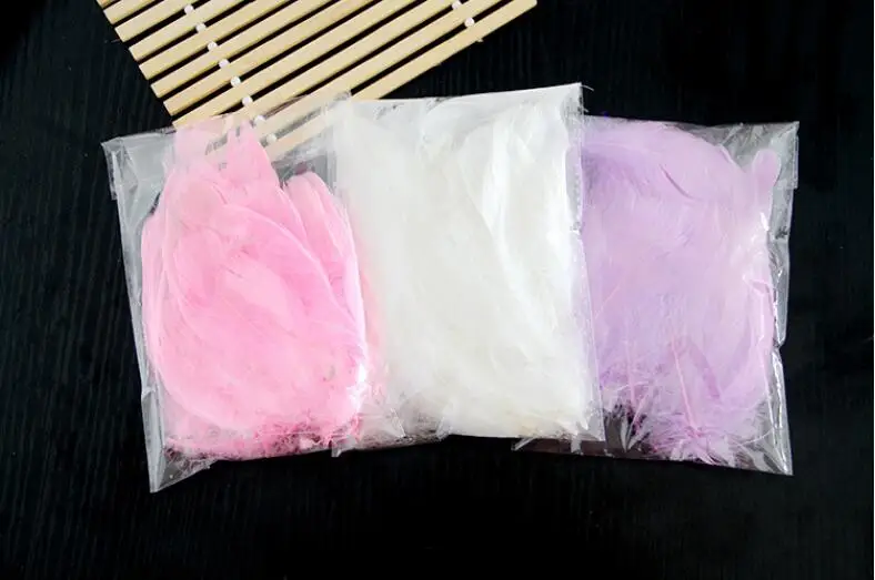 Элегантные реквизит ручной работы из натурального пера 200 шт. вечерние легкие