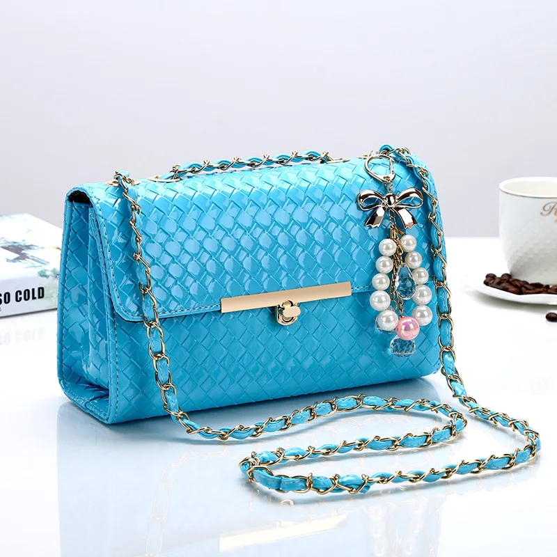 bags for women 2019 messenger Plaid Chains crossbody bag teenagers famous designer brand leather handbags ME689 | Багаж и сумки