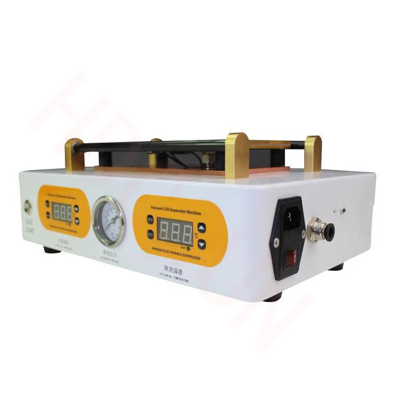 2017 Новый мини высокого давления авто жк-bubble удаление машина + ЖК-экран сепаратор