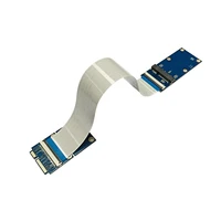 mini pci emsata flexible extender cable wire with sim 8pin card slotminicard extender bracket for wifi wwanwlan module