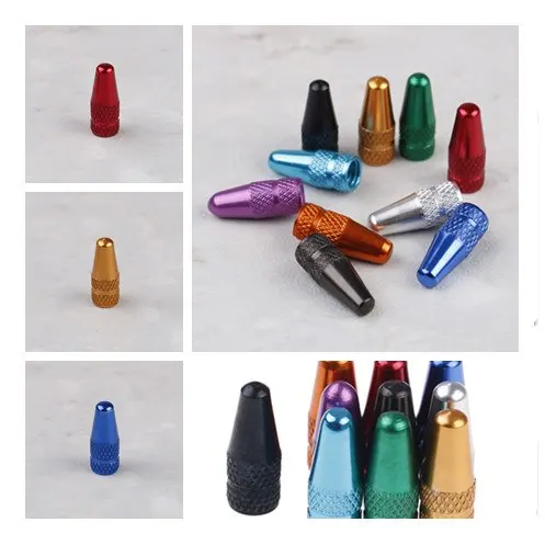 Разноцветные колпачки для велосипедных клапанов из алюминиевого сплава шипы