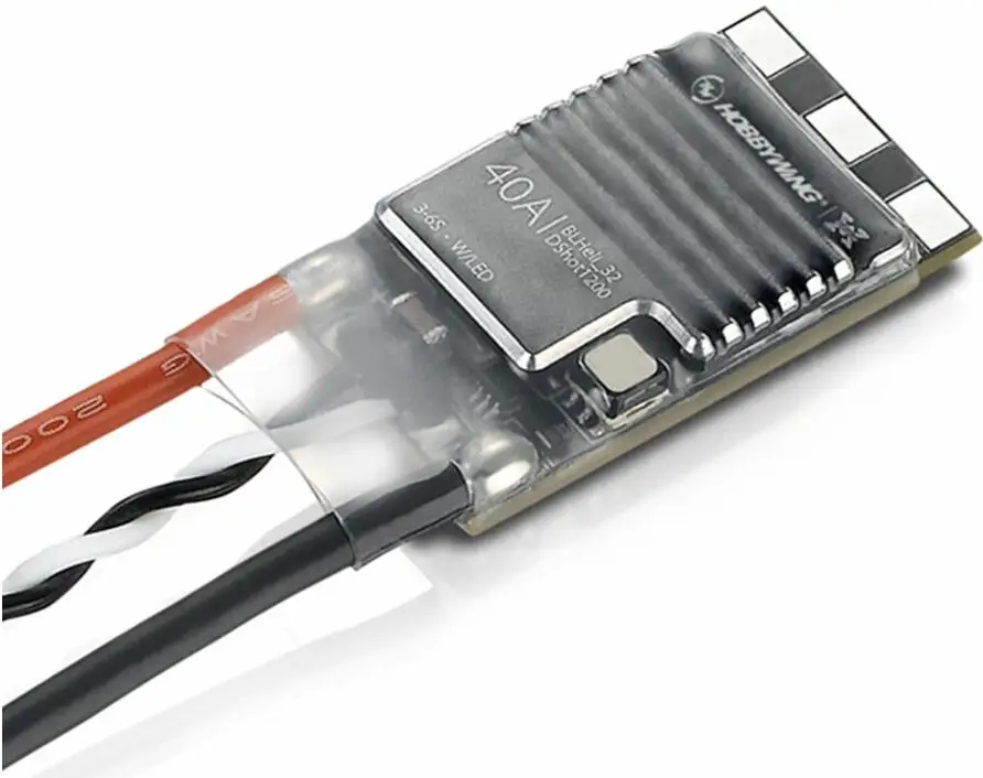 4 шт./лот Hobbywing XRotor Micro 40A BLheli 32 ARM 3-6S ESC DShot1200 со светодиодным индикатором для