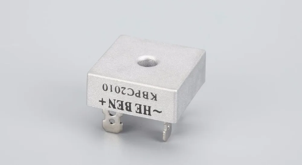 Железный контакт KBPC2010 20A 1000V однофазный мостовой диодный выпрямитель gbpc skbpc |