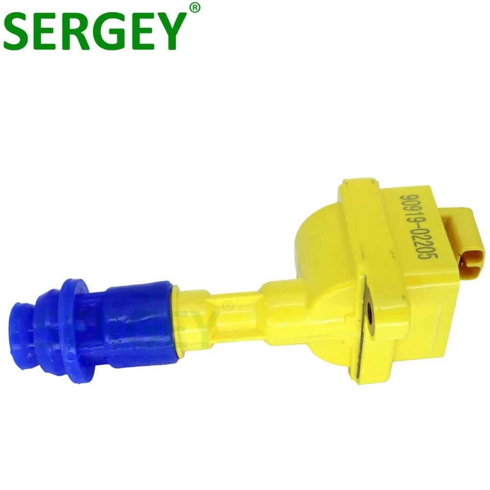 Сергей Катушка зажигания для TOYOTA Supra JZA80 MARK 2 CHASER CRESTA 1JZ 2JZ JZA81 JZS147 JZZ30 90919-02205 9091902205 88921432