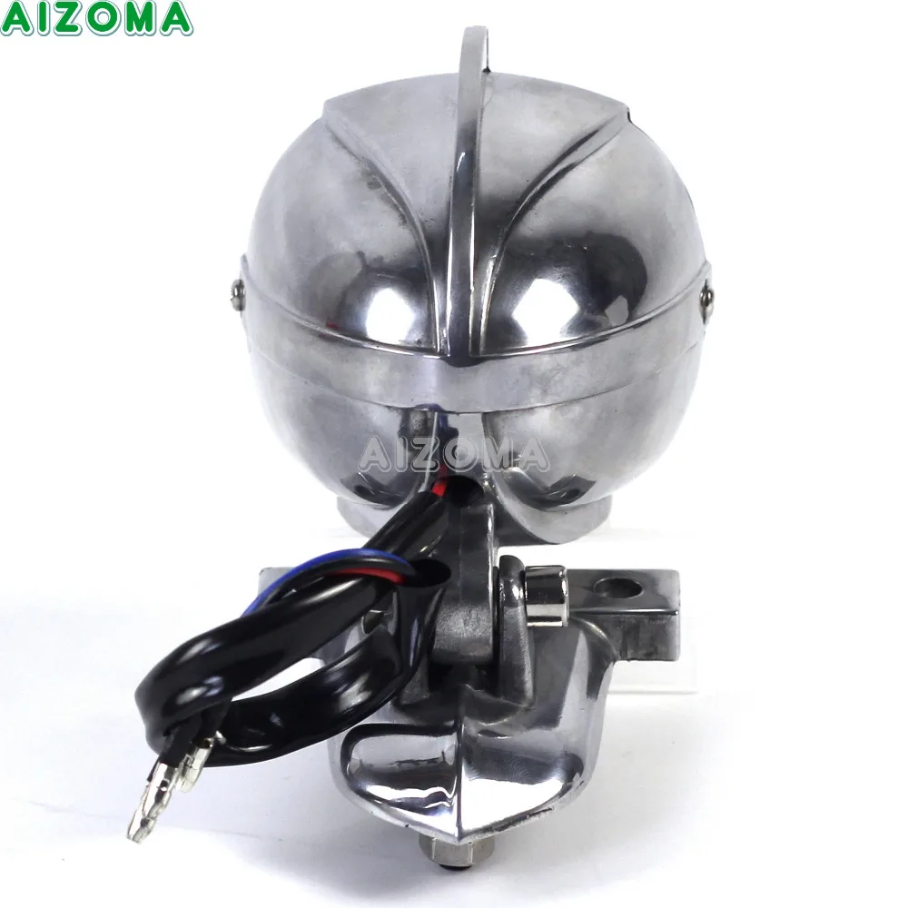 Полированный мотоциклетный микрофон задний светильник светодиодный стоп-стоп s