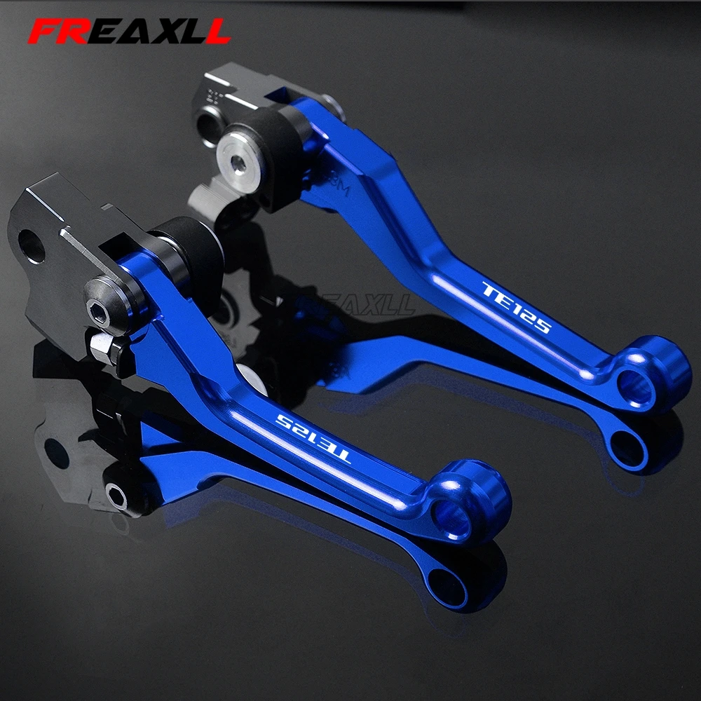 For HUSQVARNA TE125 TE 125 2014 2015 2016 Accessories CNC Aluminum Levers Motorcycle Pivot Dirt Bike Brake Clutch Handles | Автомобили и