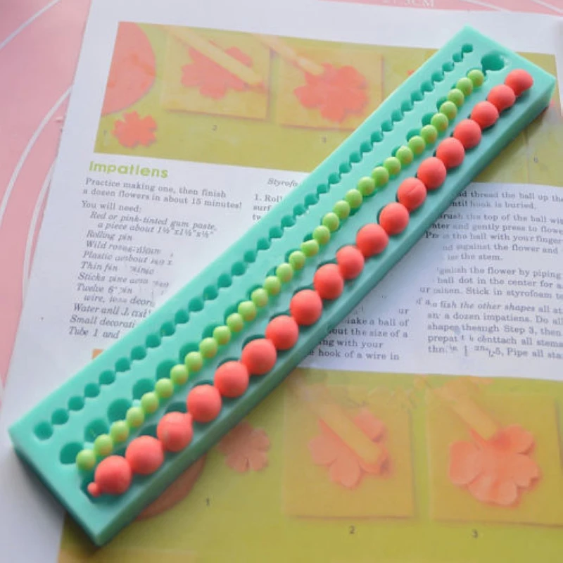 JX LCLYL жемчужные бусины силиконовая форма для украшения торта выпечки