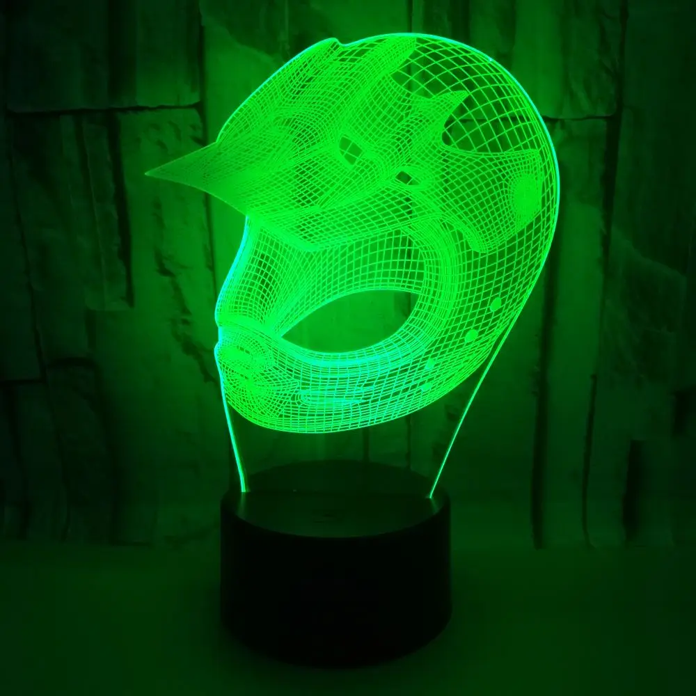 

GAOPIN Cool Baseball Hat 3D LED USB Multicolor Lamp Kid's Bedroom Night Light Gifts Lighting Cable Home Party Decorative Living