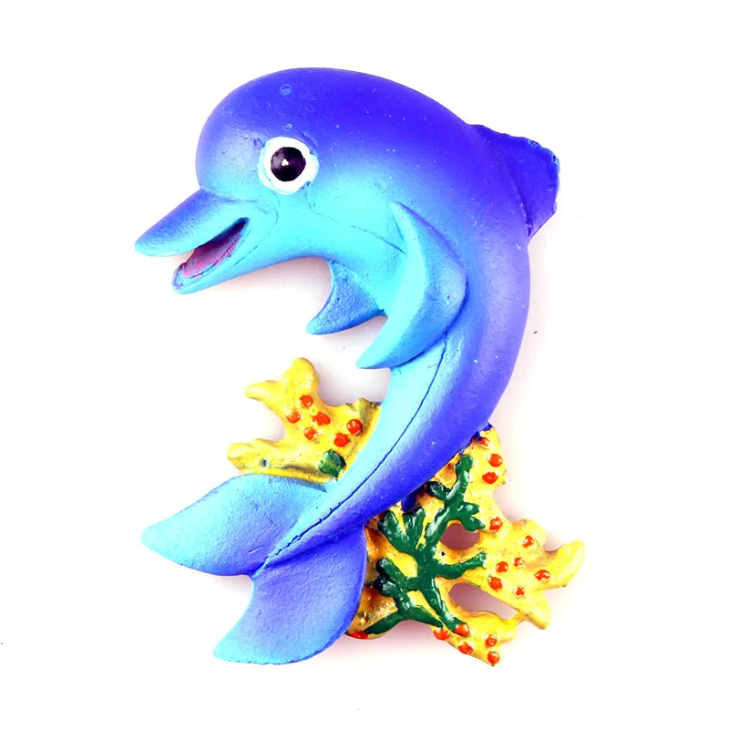 Дельфин для путешествий магнит на холодильник детей сувенир туристические