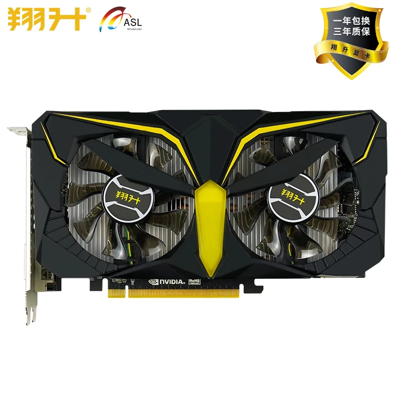 New Original ASL GTX1060 3G GDD5 192bit War eagle Video Cards for nVIDIA Geforce GT 1060 Hdmi Dvi game