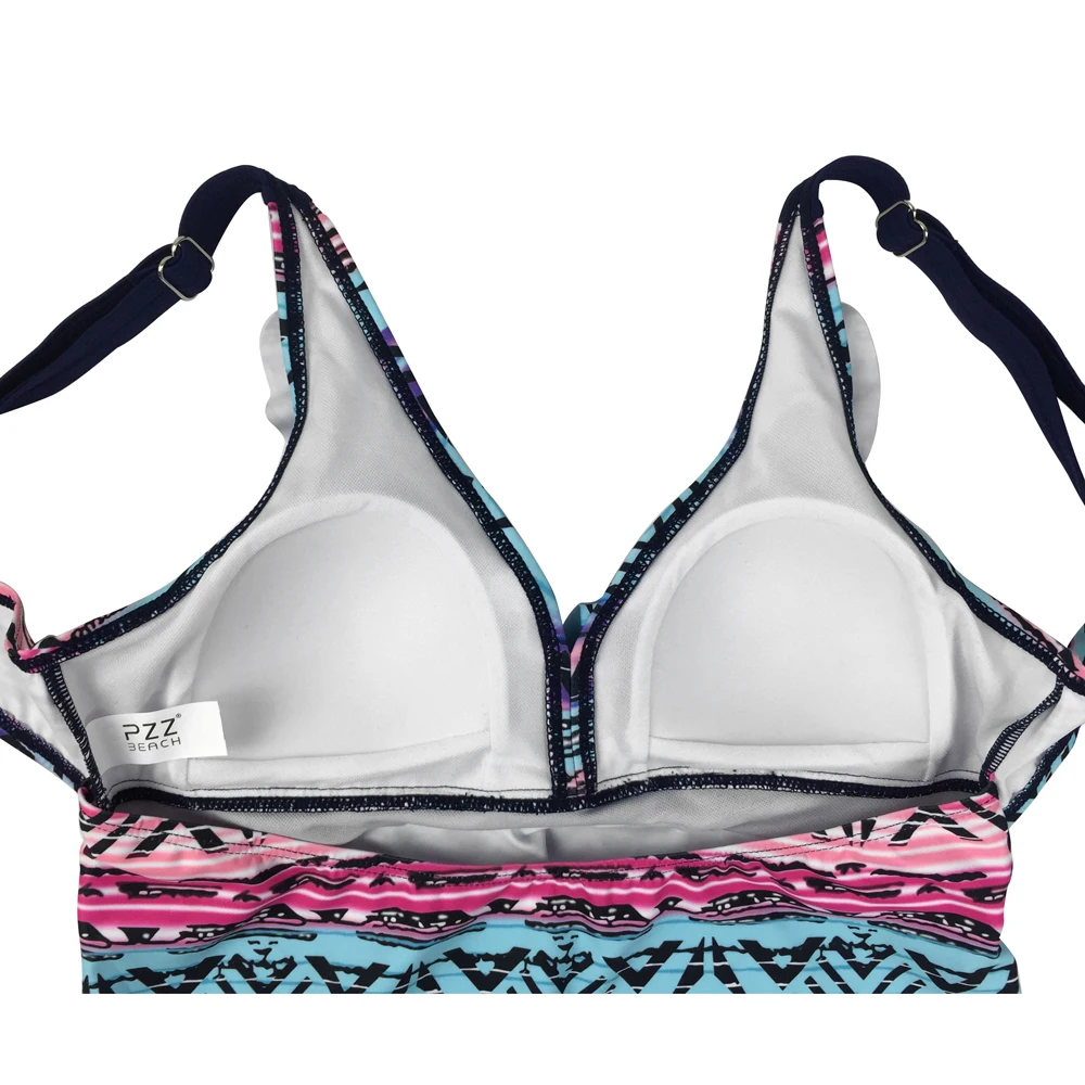 Сексуальная из двух частей костюмы женщины купальники bikinis set tankini юбка