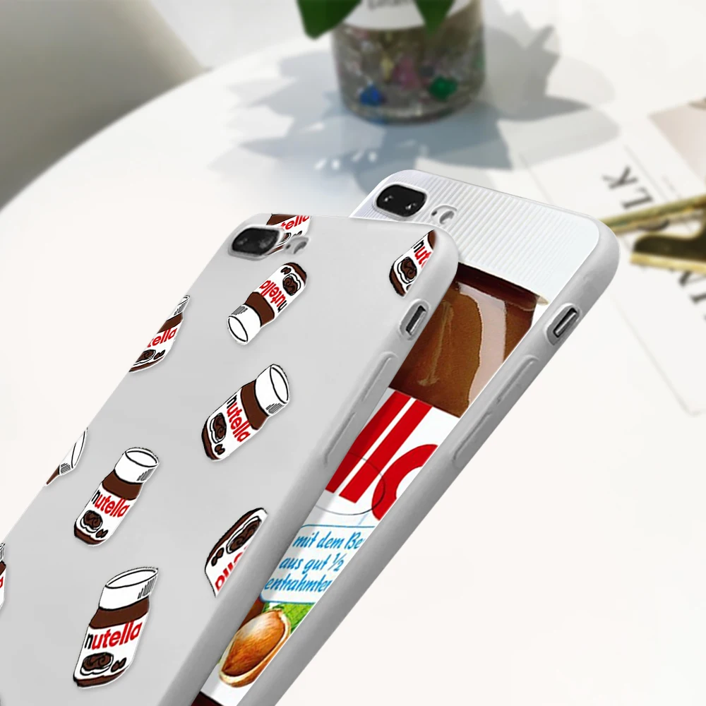 Прекрасный Еда Nutella Чехлы для samsung Galaxy A50 A70 A3 A5 A7 A9 A8 плюс A30 A40 S10 плюс S10e M20 M30 G530 крышка