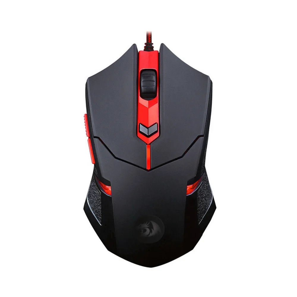 Проводная игровая мышь Redragon M601 CENTROPHORUS 3200 DPI эргономичный дизайн для компьютерных