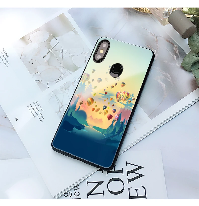 Для Xiao mi 8 чехол mi 8 Lite чехол стеклянный Жесткий Чехол для Xiao mi Red mi Note 7 Чехол mi 8 Explore ore 6X A2 mi 8 Lite чехол для мобильного телефона s милый
