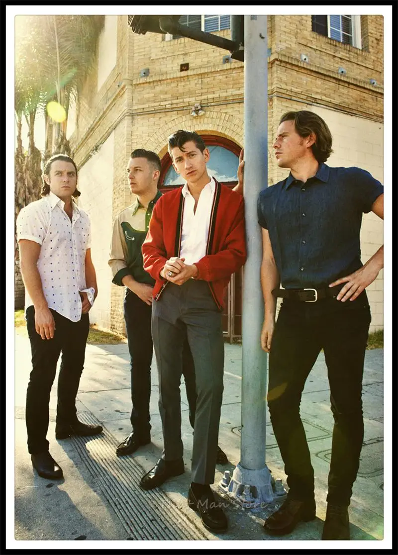 Arctic Monkeys muic постер четкое изображение наклейки на стену украшение дома хорошее