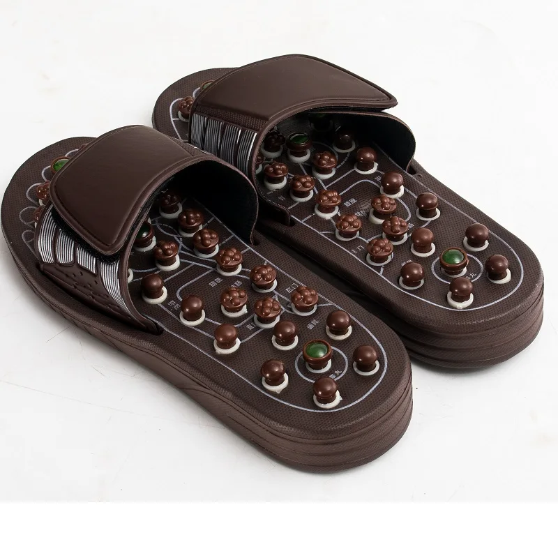 Массажные шлепанцы для мужчин и женщин летние тапки унисекс вращающиеся