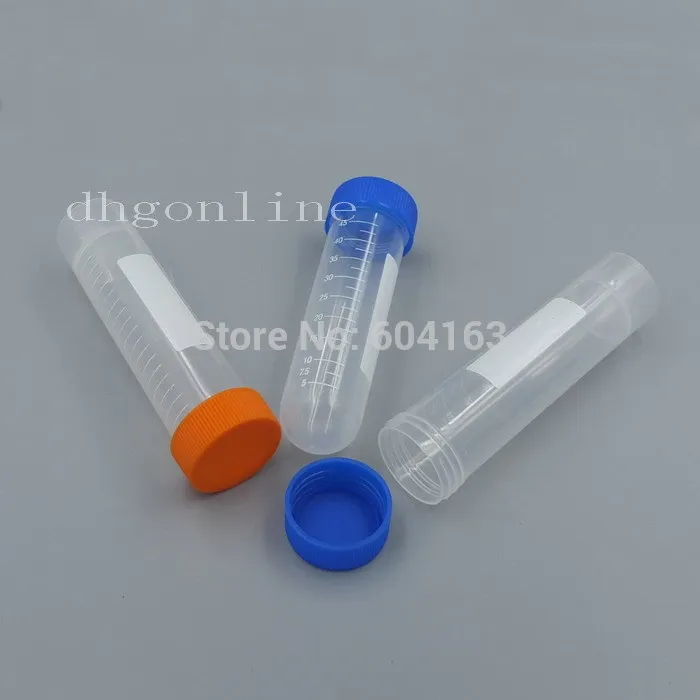 10 шт. 50 мл контейнер для образцов пустая безопасная Стерильная Пластиковая