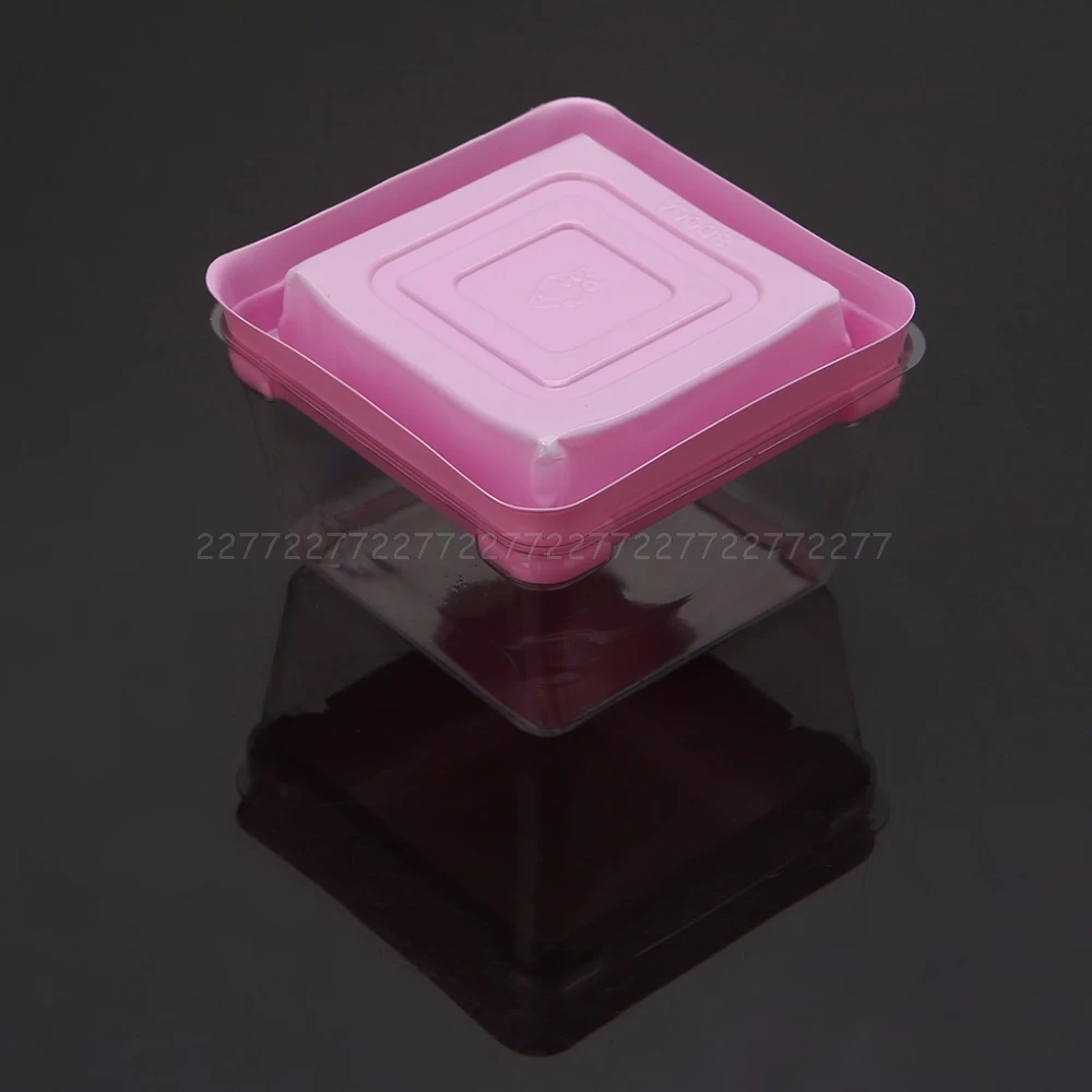 50 г квадратный лунный противни для пирожных Mooncake упаковочная коробка контейнер держатель 50 комплектов Au15 Прямая поставка