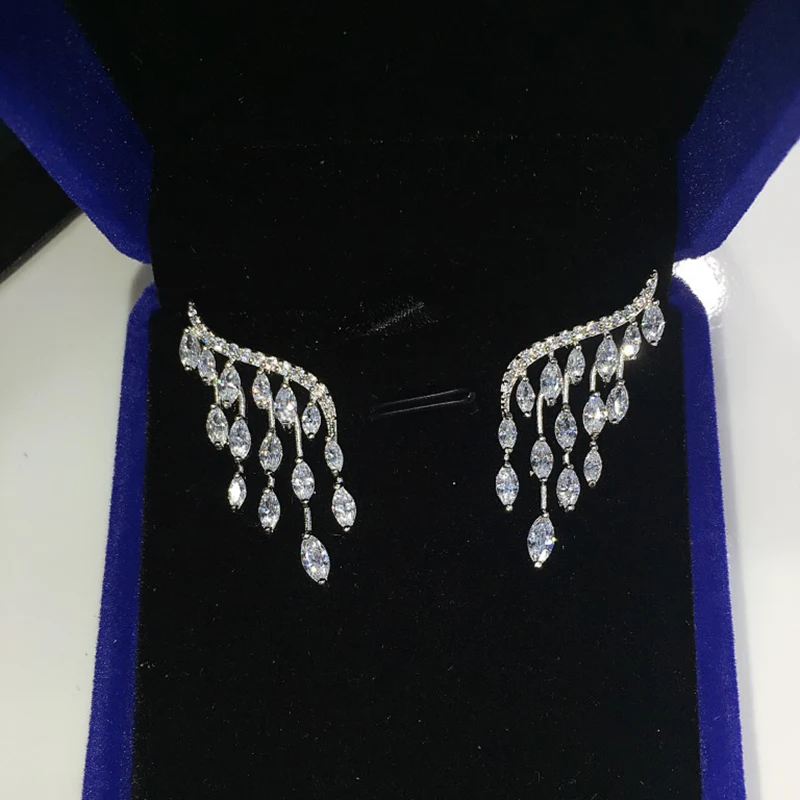 Женские серьги гвоздики с крыльями ангела YAN MEI 2 цвета 2017|fashion stud earrings|stud earringsstatement