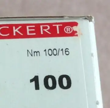 500 иглы настоящие Groz Beckert иглы для вышивки DB X K5 DBxK5 RG точка EF0640G009RG EF0640G010RG EF0640G011RG EF0640G012RG - Цвет: Nm 100