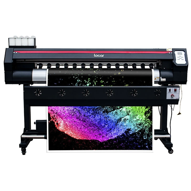

large format printer 1.6m locor large inkjet printer indoor outdoor canvas flex banner PVC vinyl poster printer