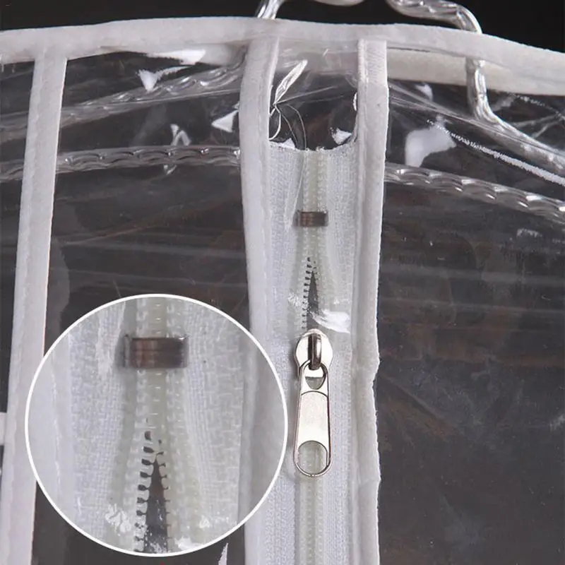 

Wedding Dress Transparent Cover Storage Display Bags Dustproof Waterproof Moisture-proof Large Bridal Gown Garment 160/170/180CM